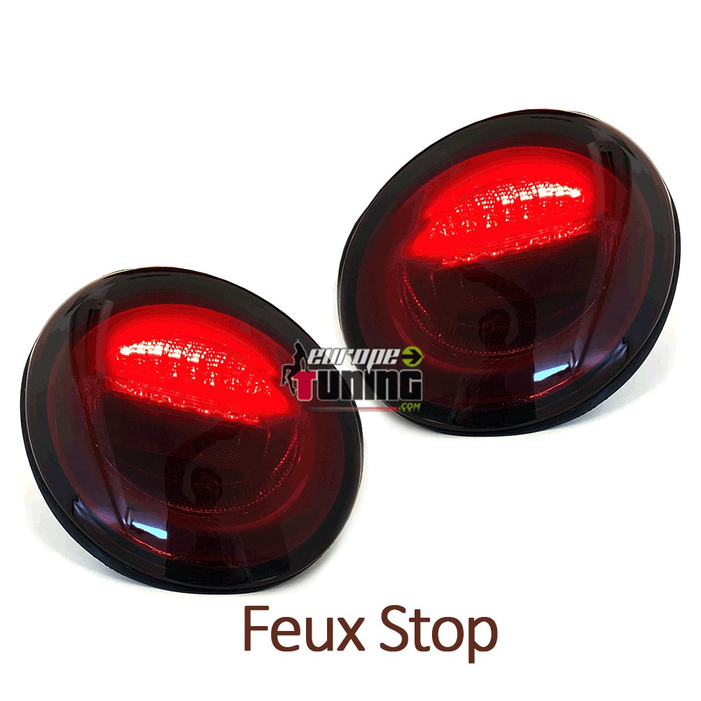 FEUX CELIS ROUGES NOIRS AVEC CLIGNOTANTS LED SEQUENCIELS VW NEW BEETLE PH1 1998-2005 (05460)