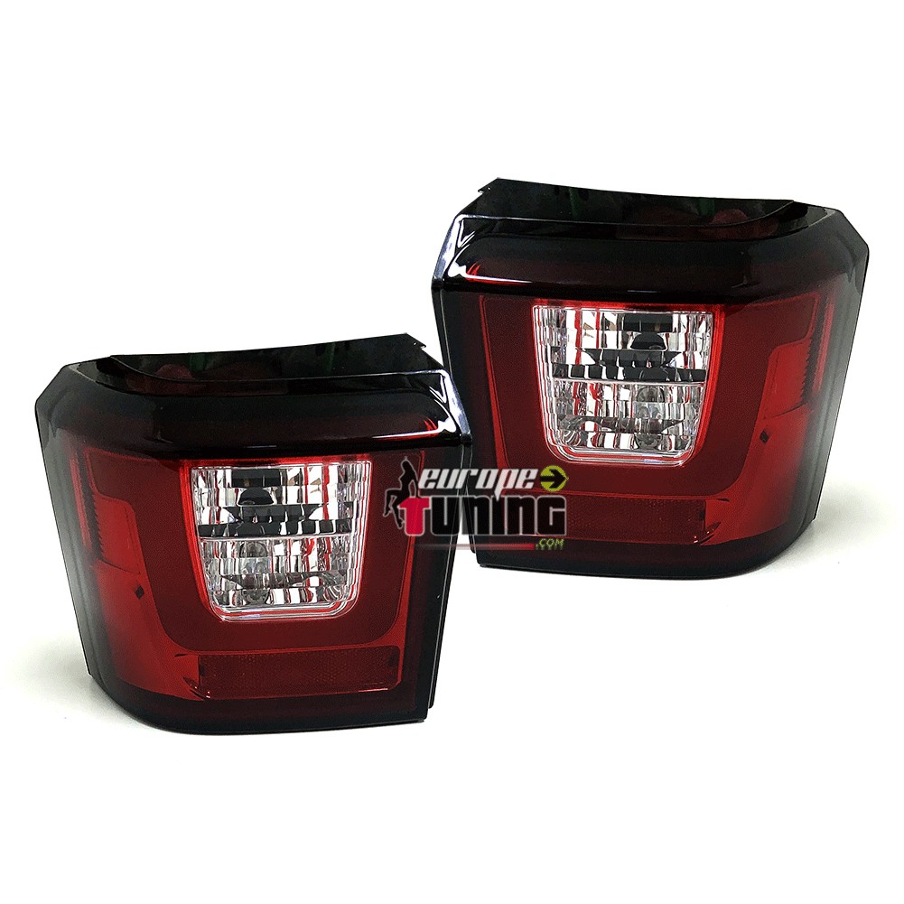 FEUX LED BANDES CELIS ROUGES CLAIRS VOLKSWAGEN VW T4 BUS TRANSPORTEUR (04970)