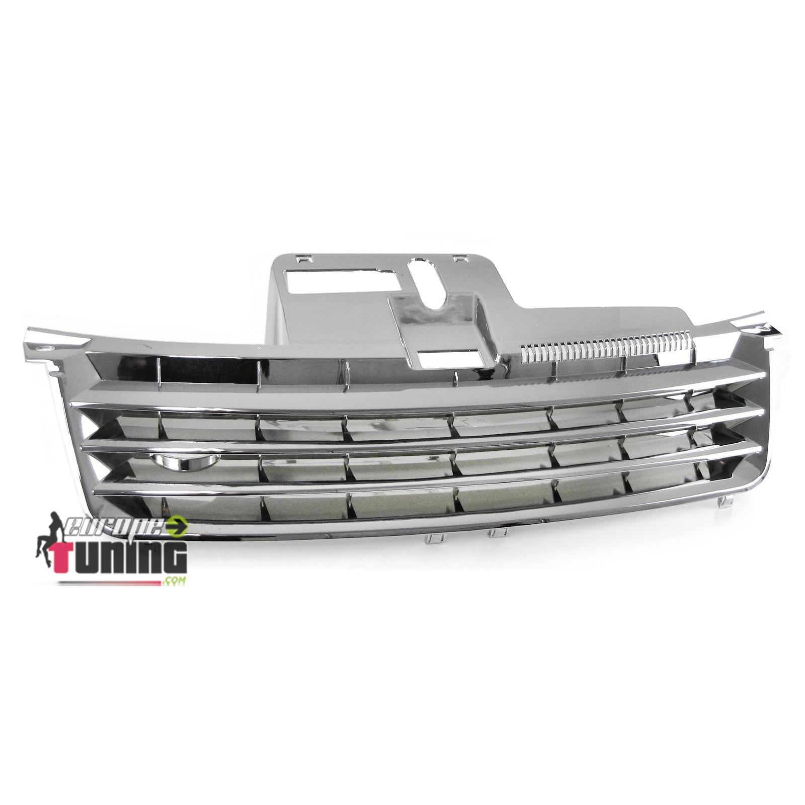 GRILLE DE CALANDRE SPORT CHROME POUR VOLKSWAGEN VW POLO 9N (04791)