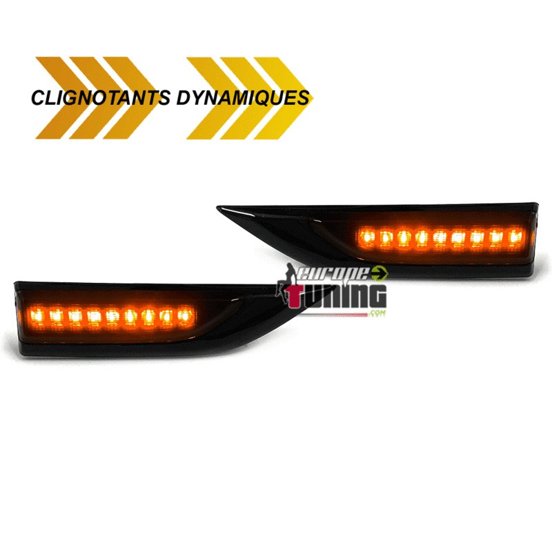 REPETITEURS CLIGNOTANTS LATERAUX AILES LEDS DYNAMIQUES VW VOLKSWAGEN T6 (04859)