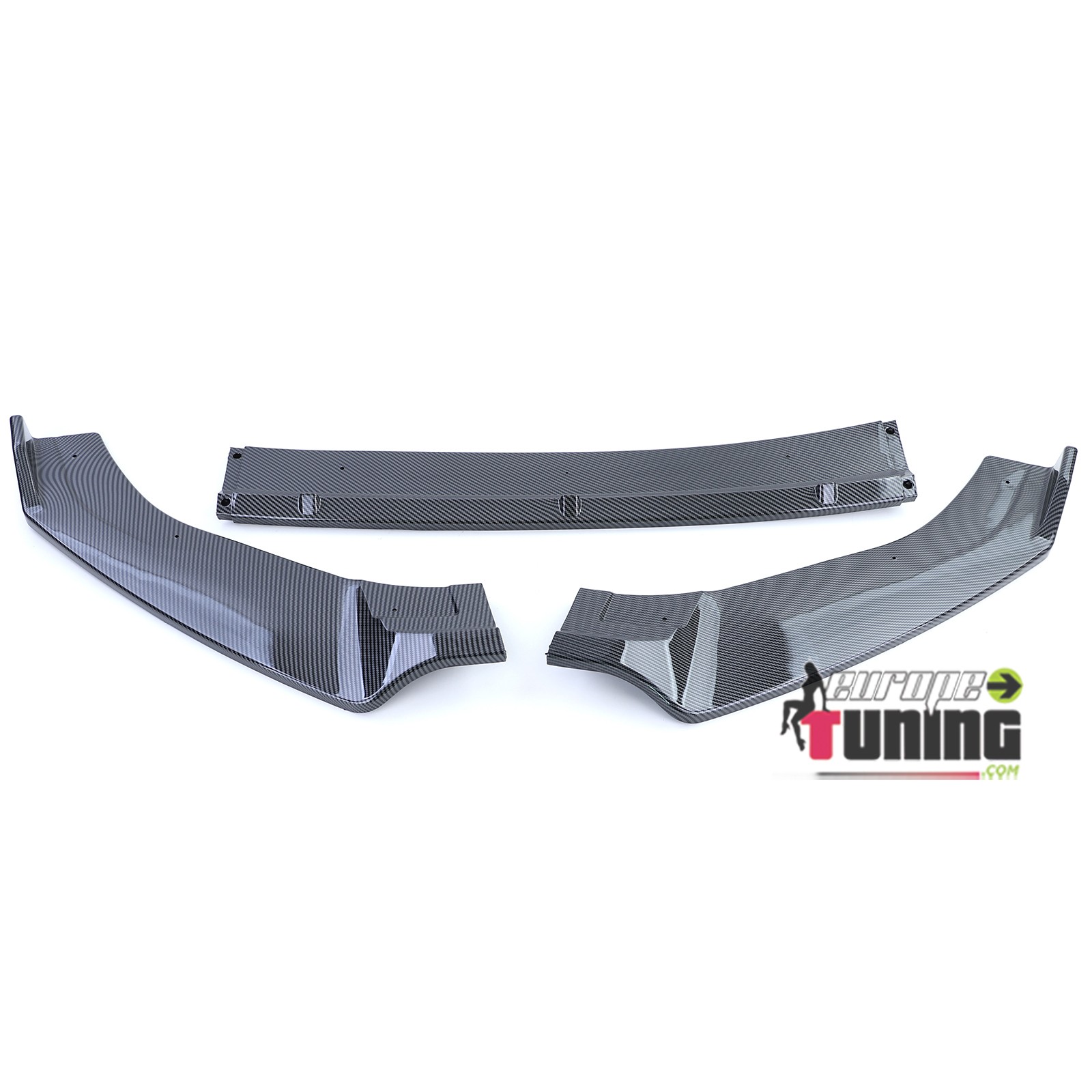 SPOILER AVANT SPORT CARBONE POUR PARE CHOCS VOLKSWAGEN GOLF 7 (05559)