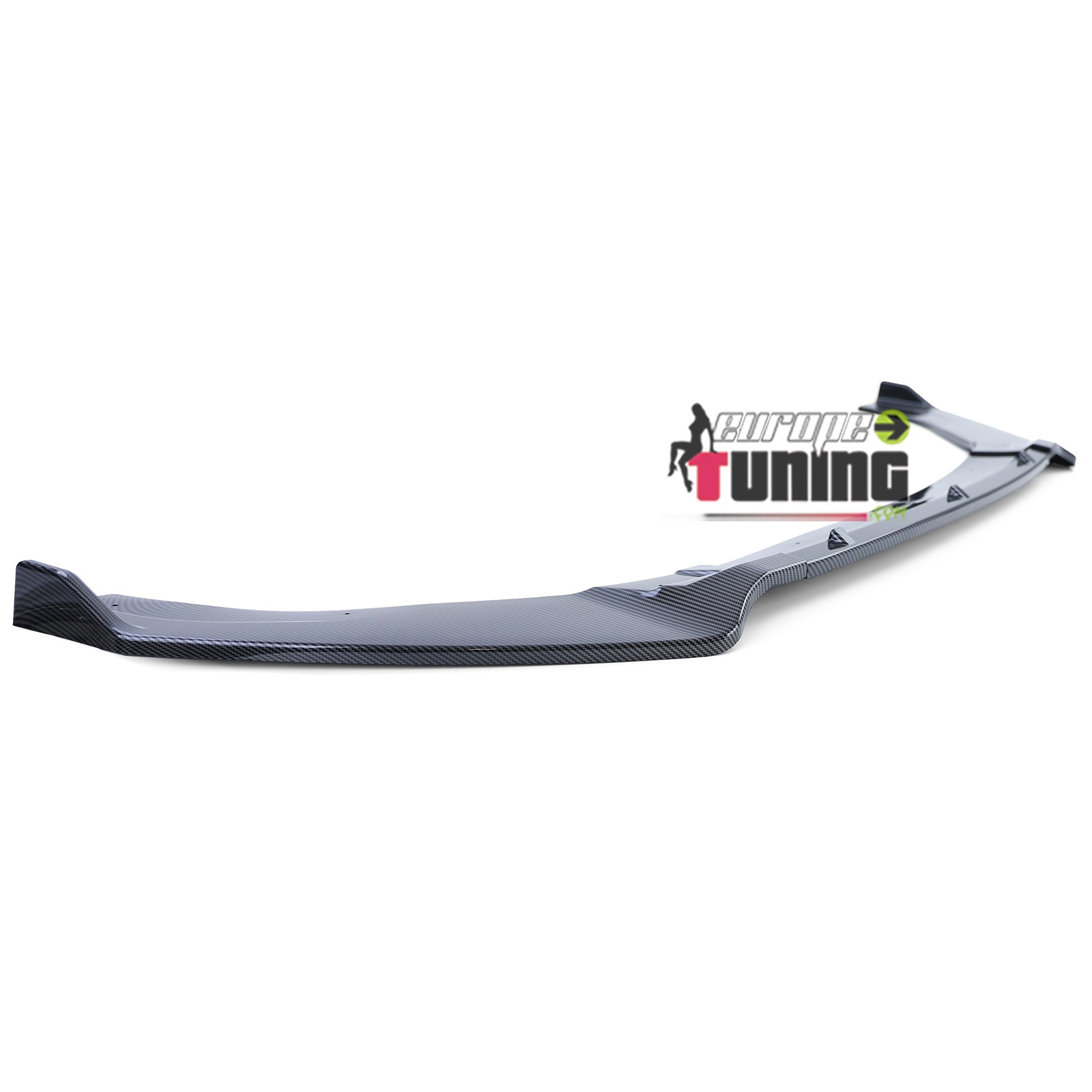 SPOILER AVANT SPORT CARBONE POUR PARE CHOCS VOLKSWAGEN GOLF 7 (05559)