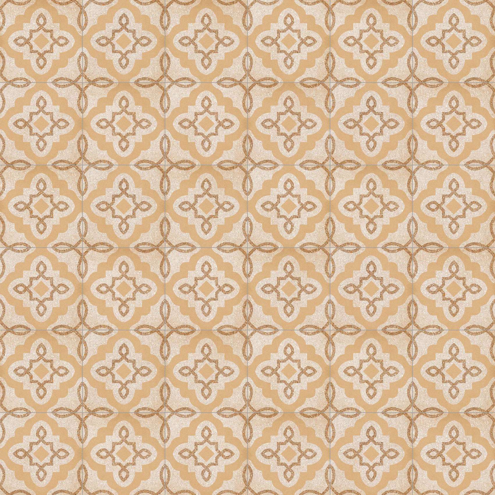 BENACO TERCELLO BEIGE 20 x 20 cm - Carrelage aspect carreaux de ciment