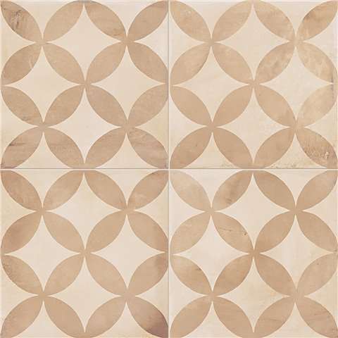 TERRA ASTRO -20x20cm - BEIGE - Carrelage aspect ciment vieilli