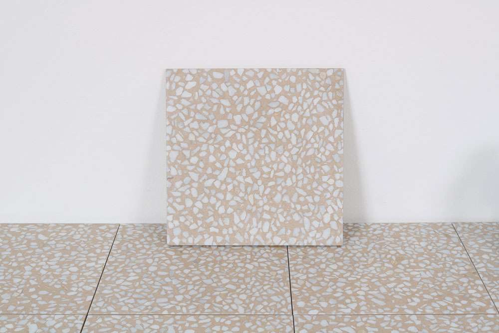 FARNESE AMALFI BEIGE 30 x 30 cm - Carrelage aspect terrazzo beige