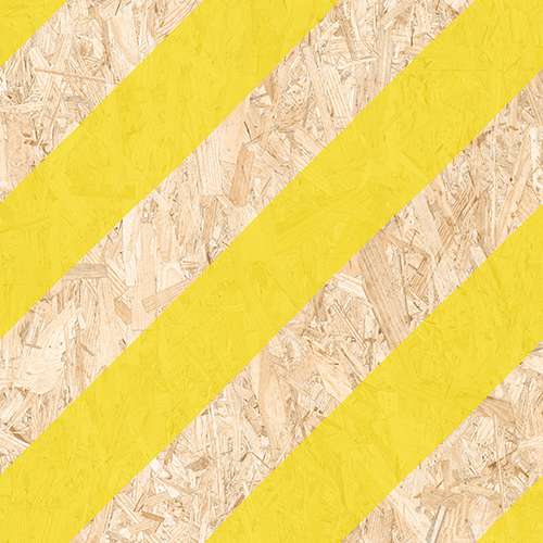 NENETS STRAND AMARILLO Carrelage aspect bois OSB jaune