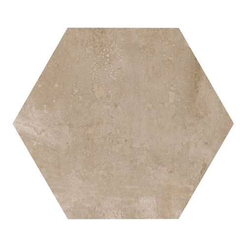 URBAN HEXA NUT- Carrelage 29,2 x 25,4 cm Hexagonal uni aspect béton Taupe