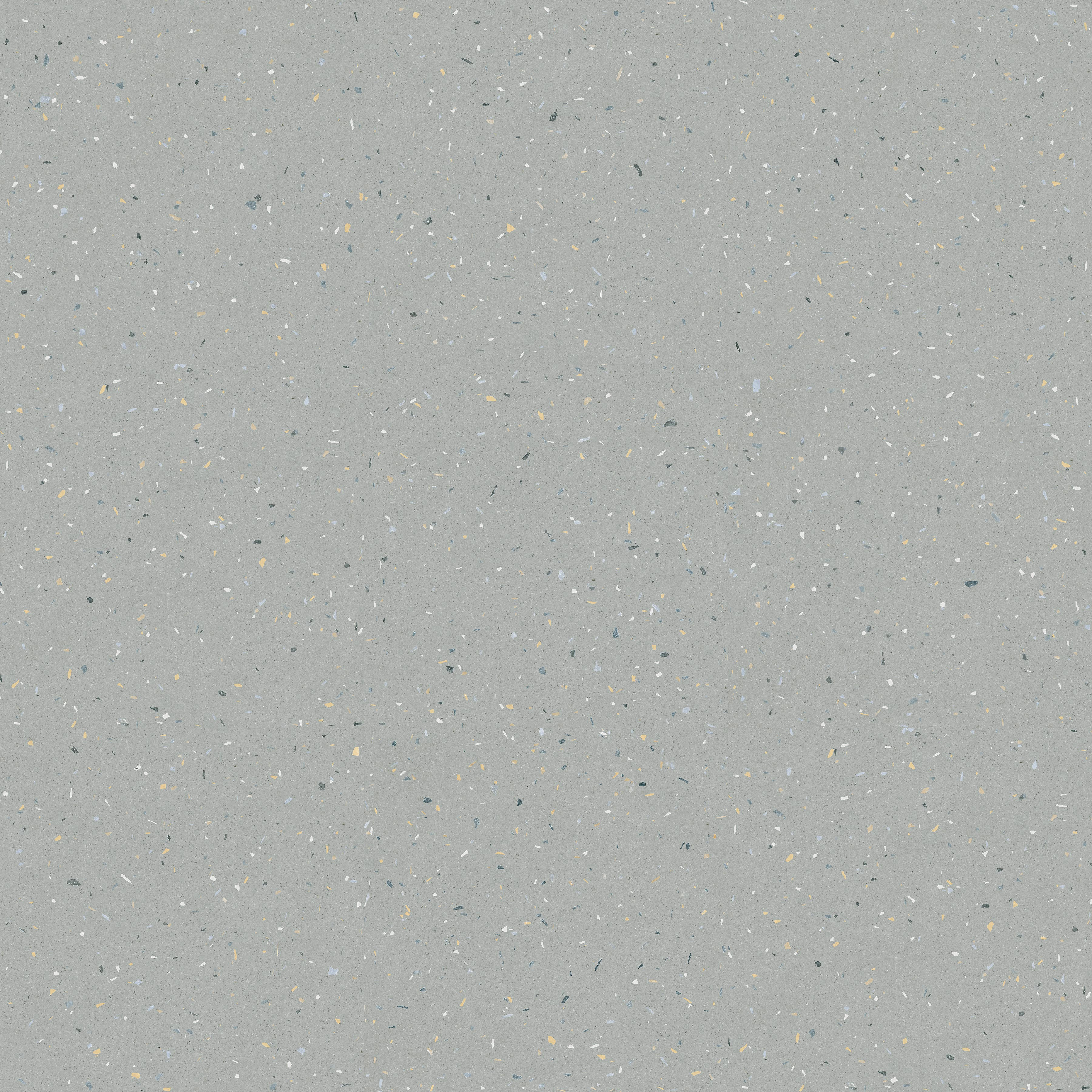 Croccante-R Arandano - Carrelage aspect terrazzo 120x120 cm