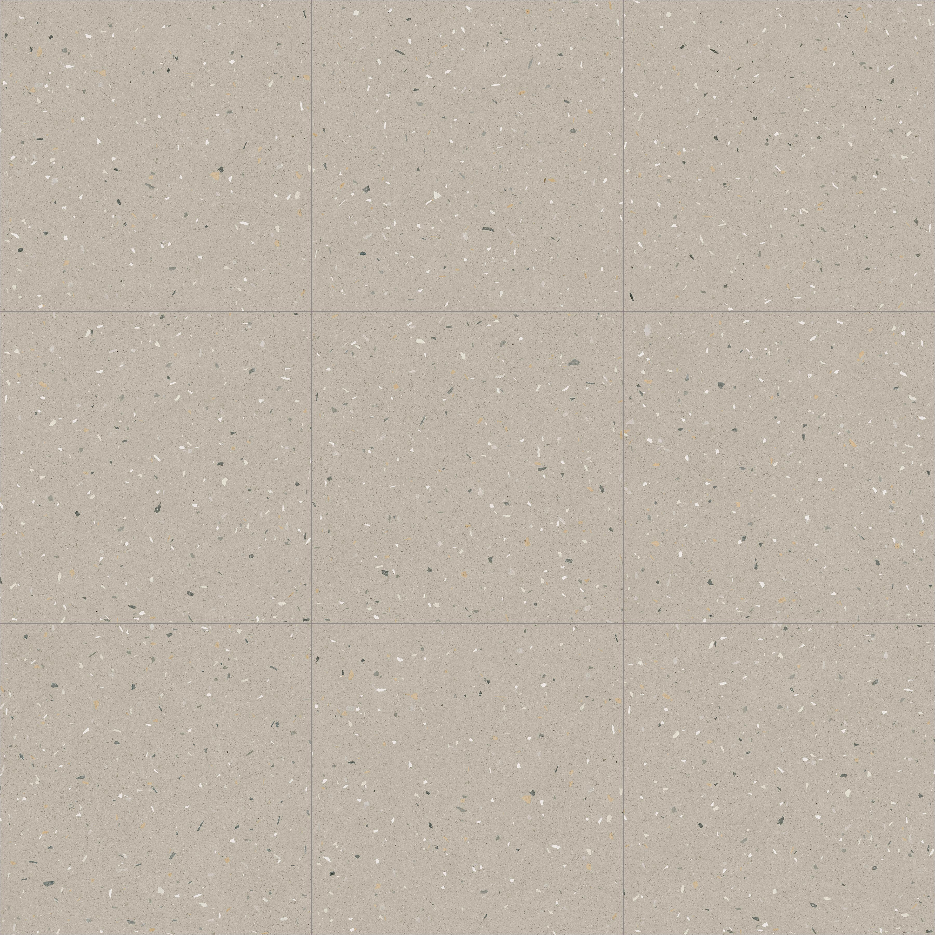 Croccante-R Sesamo- Carrelage aspect terrazzo 120x120 cm