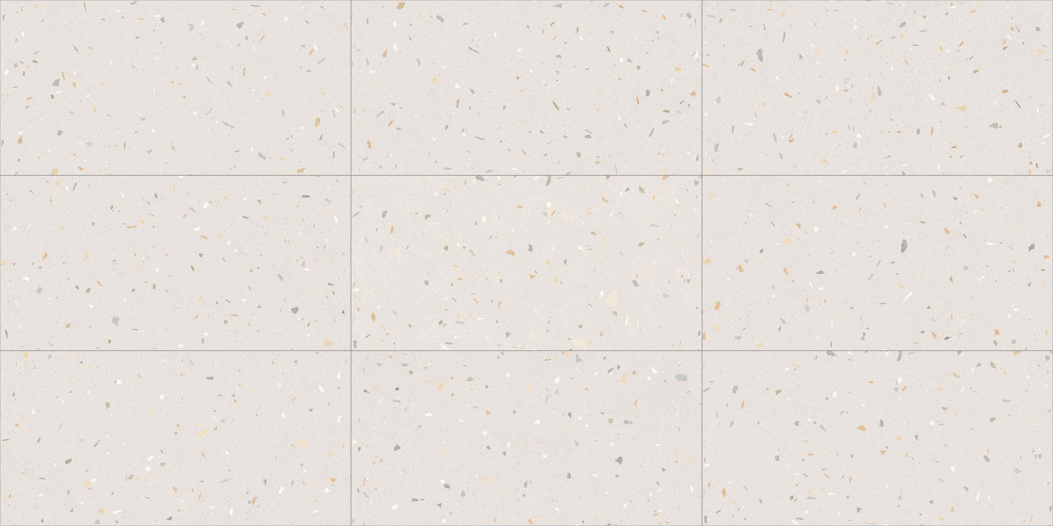 Croccante-R Tutti Frutti - Carrelage aspect terrazzo 60x120 cm