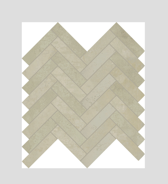 IONIC MAGNETIC SAND - 28,1x28,1cm - Mosaïque chevron