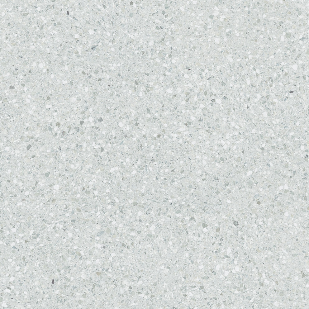 NIZA-R gris 80 x 80 cm - Carrelage aspect terrazzo mate