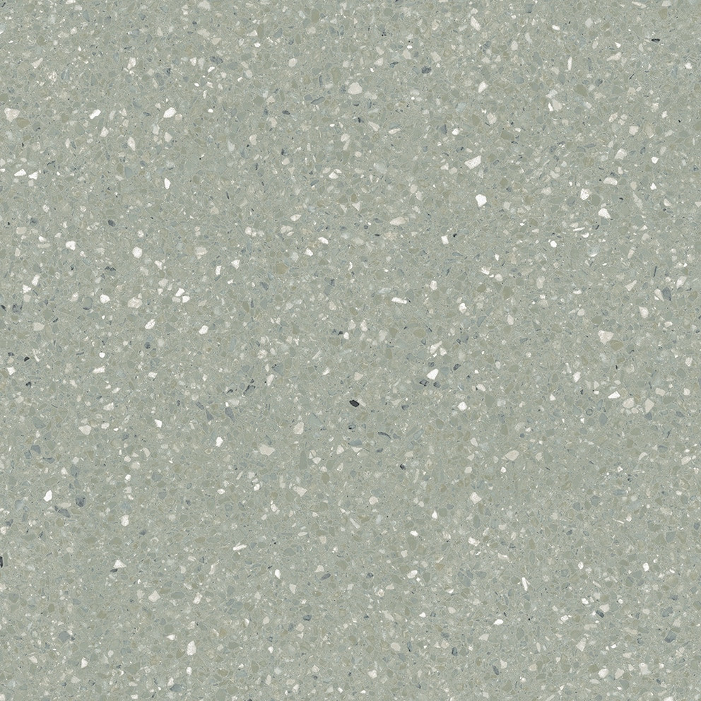 NIZA-R Verde 80 x 80 cm - Carrelage aspect terrazzo mate