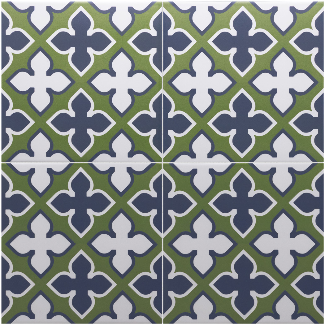 RIVOLI - GIGI - Carrelage 20x20 cm aspect carreaux de ciment 30713