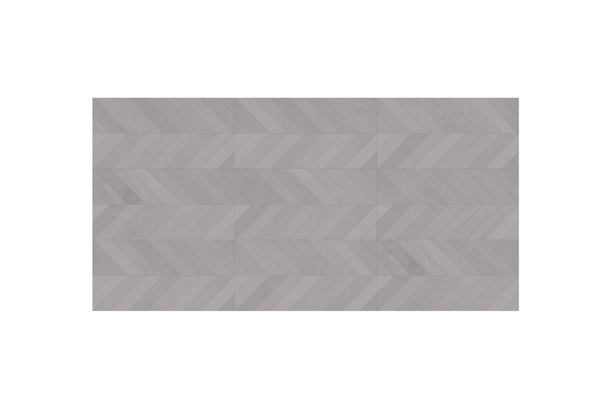 SEINE RILSE  GRIS  - Carrelage aspect pierre chevron 60x120 cm grand format