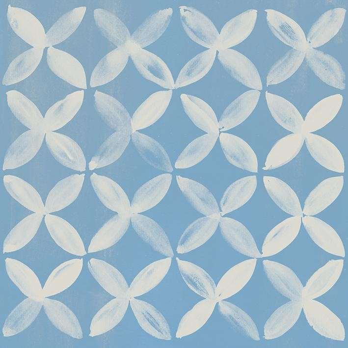 VENTI Boost BLUE MIX - Patchwork Carrelage imitation ciment 20x20 cm