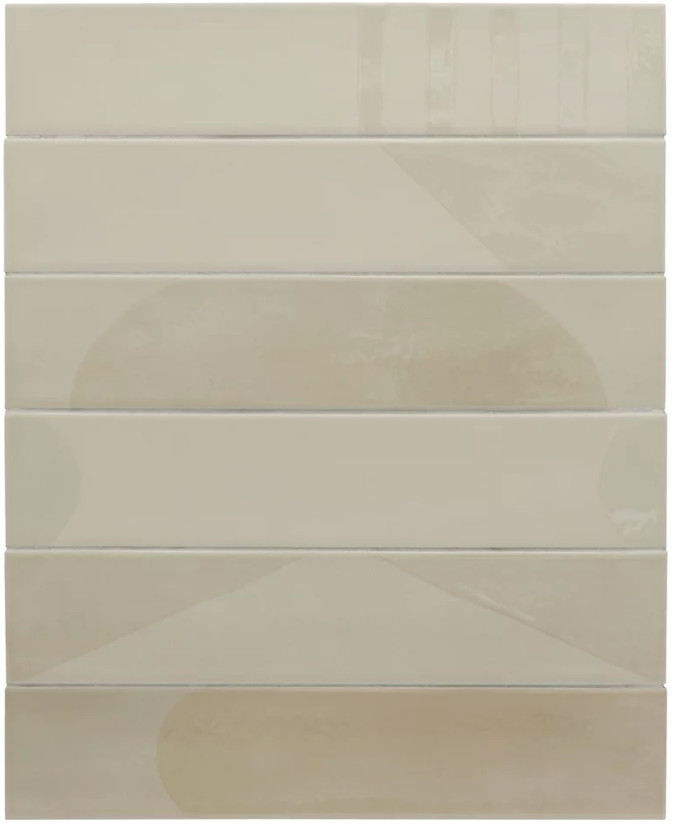 WADI DECOR BEIGE - Carrelage 6x30 cm rectangulaire brillant beige 30068