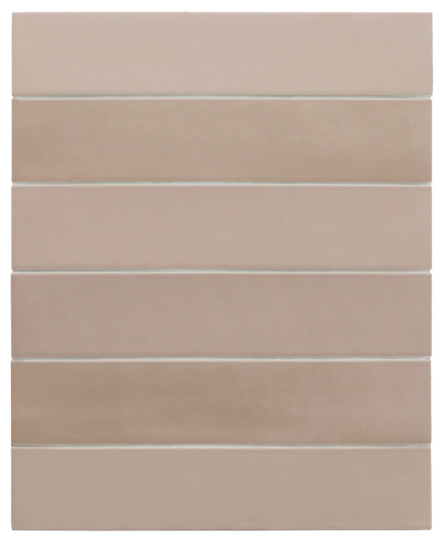 WADI TAUPE - Carrelage 6x30 cm rectangulaire mate taupe 30057