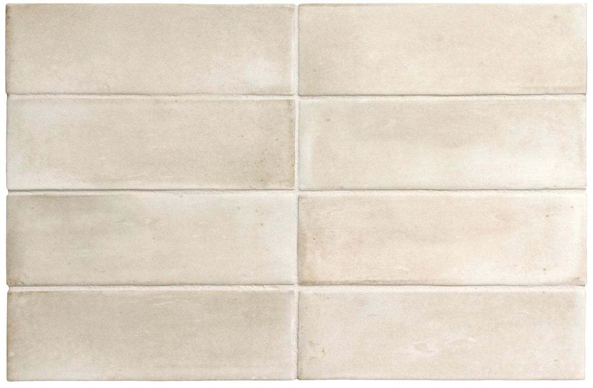 COCO CANVAS MATT  - Carrelage zellige  pour sol et mur en 5x15 cm crème