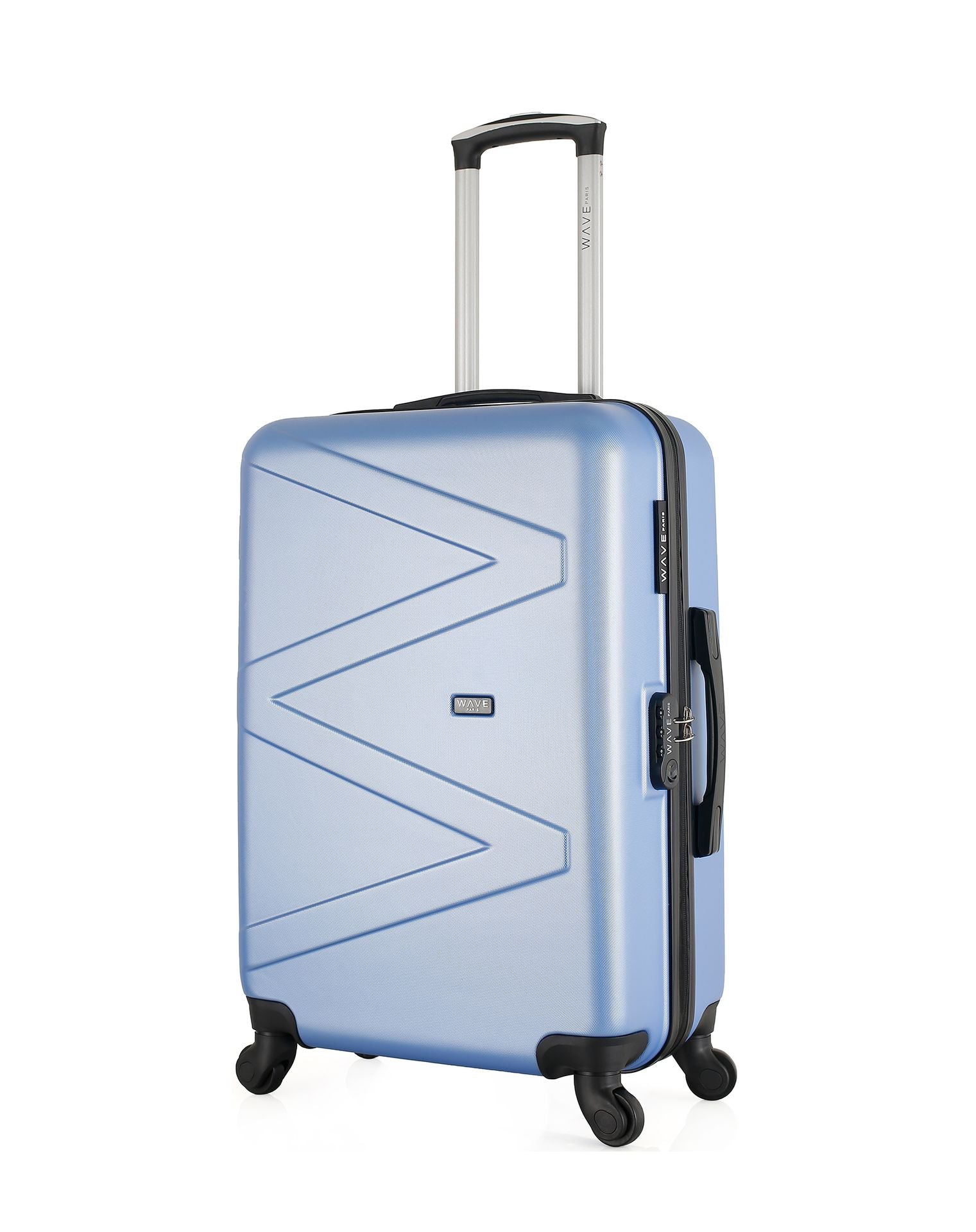 WAVE PARIS - Valise Weekend ABS AMAZONE 4 Roues 65 cm