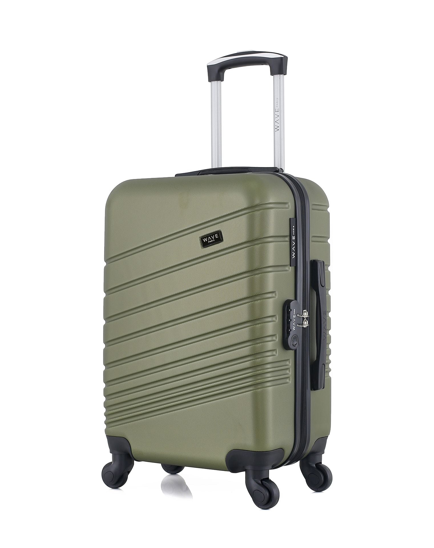 WAVE PARIS - Valise Cabine ABS TIGRE 4 Roues 55 cm