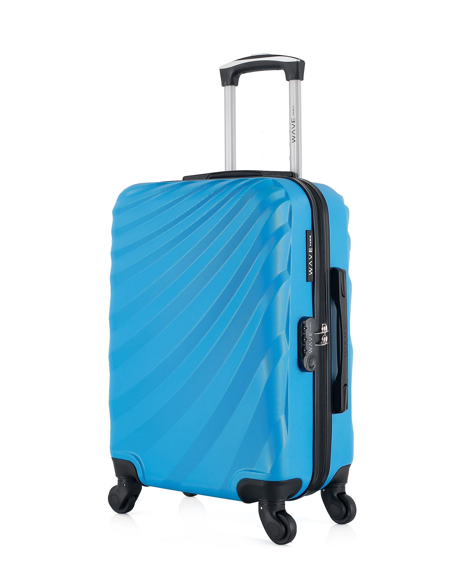 WAVE PARIS - Valise Cabine ABS DANUBE 4 Roues  55 cm