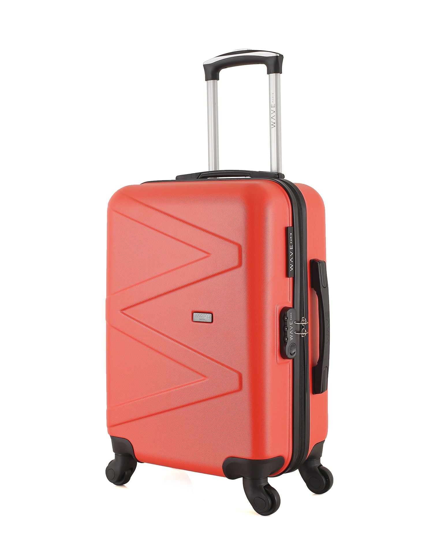 WAVE PARIS - Valise Cabine ABS AMAZONE 4 Roues 55 cm