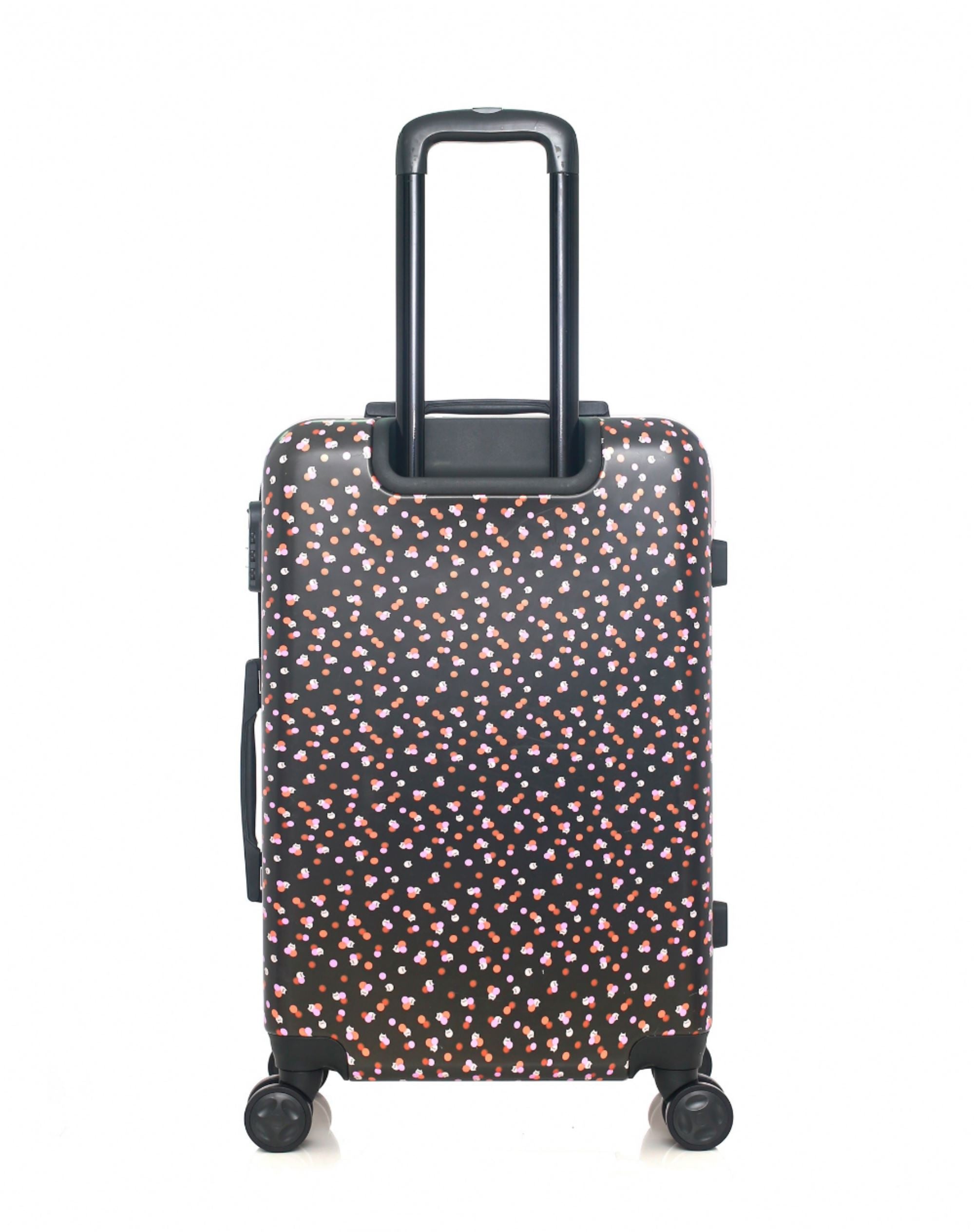 LOLLIPOPS - Valise Weekend ABS/PC COQUELICOT 4 Roues 65 cm