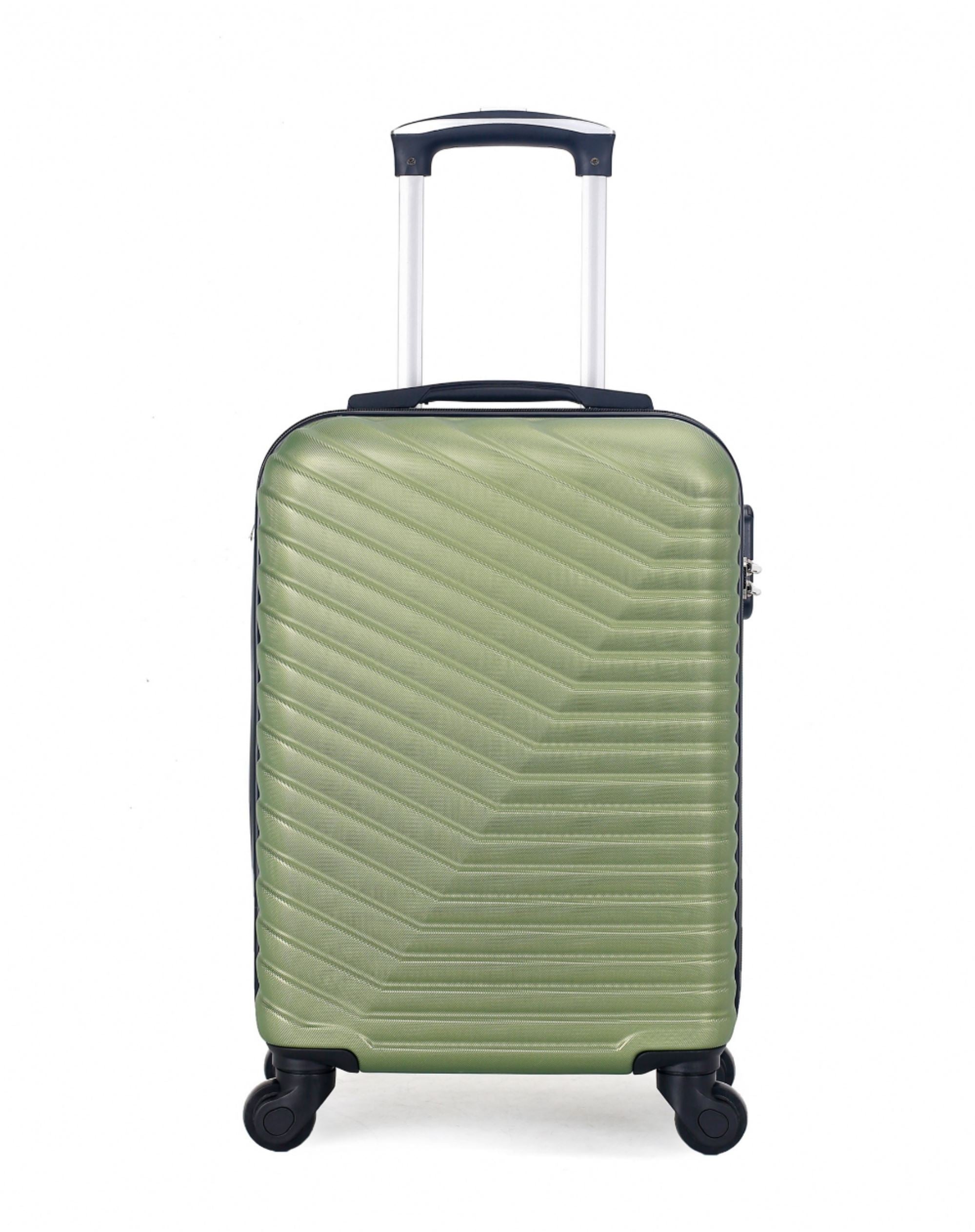 WAVE PARIS - Valise Cabine ABS LENA-E  4 Roues 50 cm