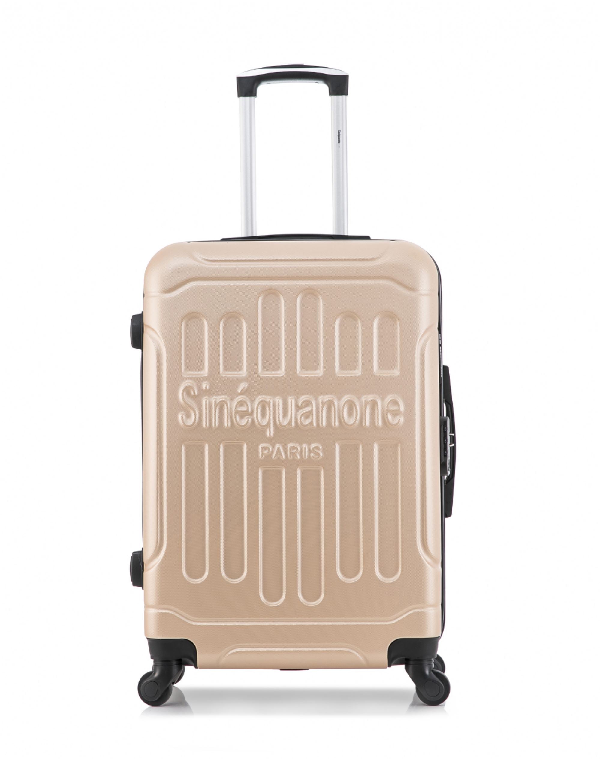 SINEQUANONE - Valise Weekend ABS HEMERA 4 Roues 65 cm