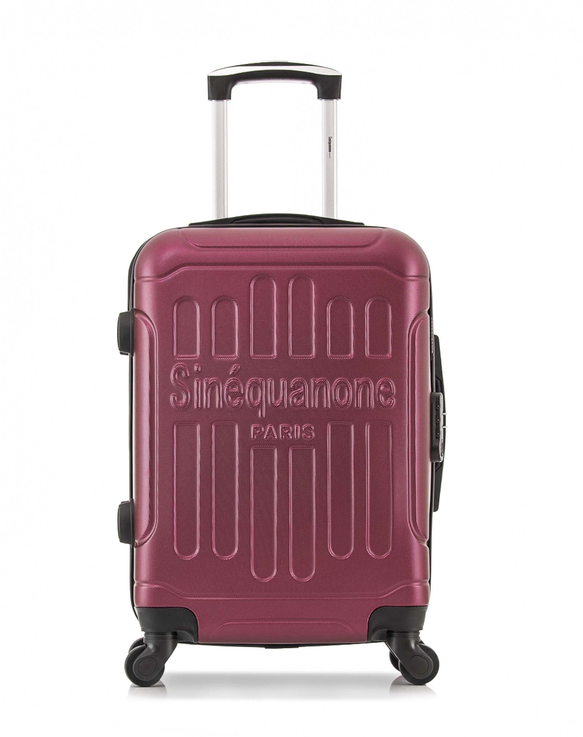 SINEQUANONE - Valise Cabine ABS HEMERA 4 Roues 55 cm