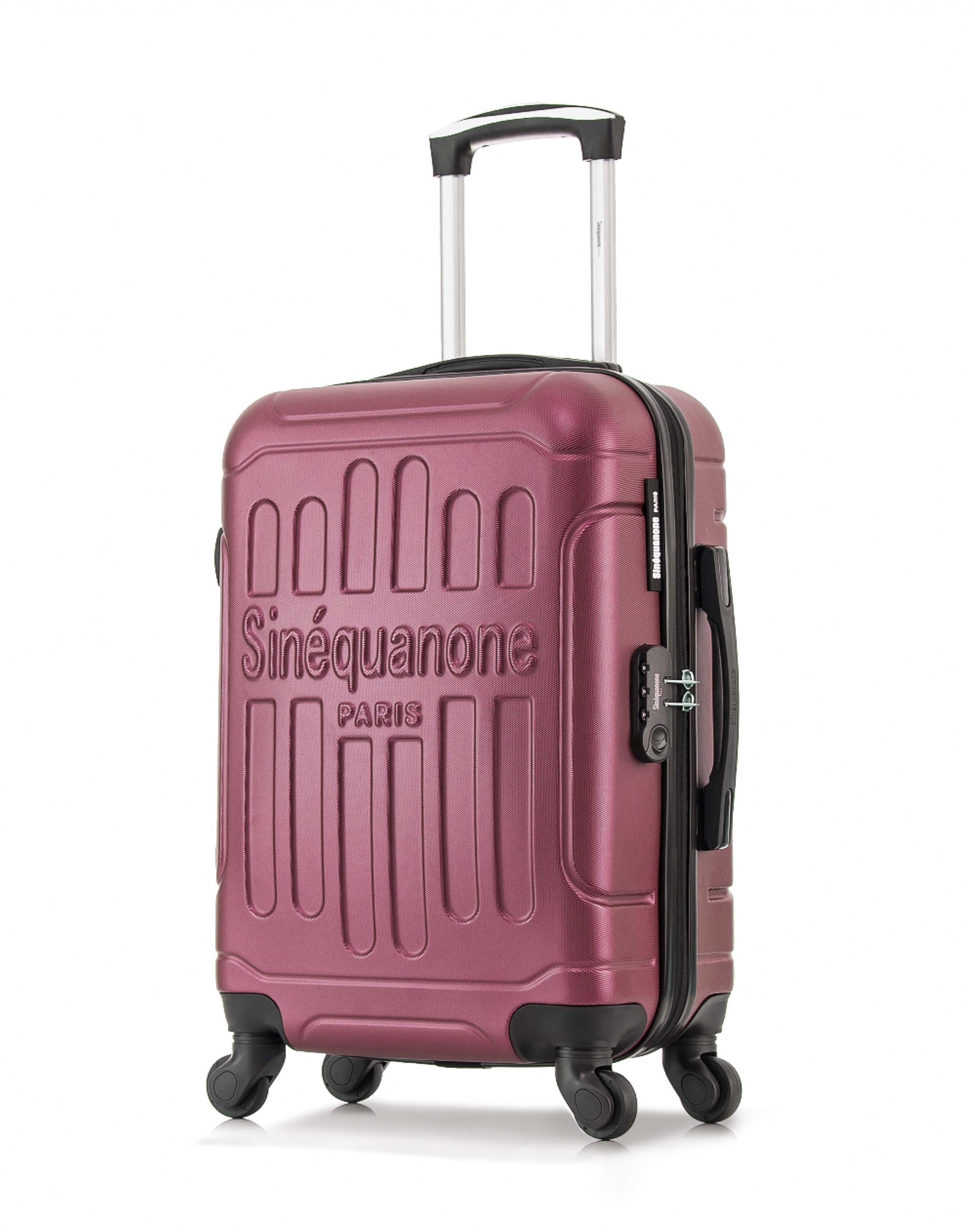 SINEQUANONE - Valise Cabine ABS HEMERA 4 Roues 55 cm