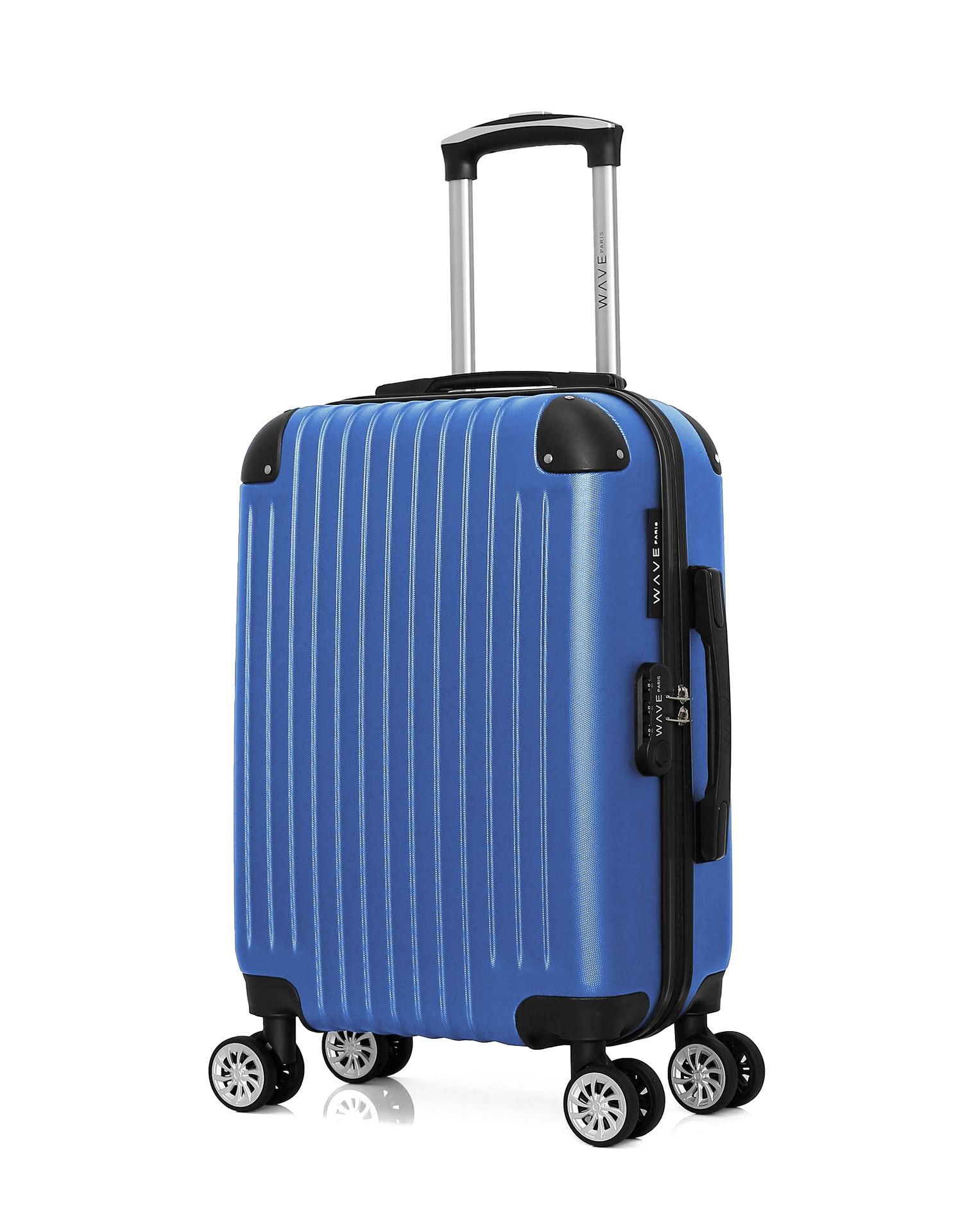 WAVE PARIS - Valise Cabine ABS TAGE 4 Roues 55 cm