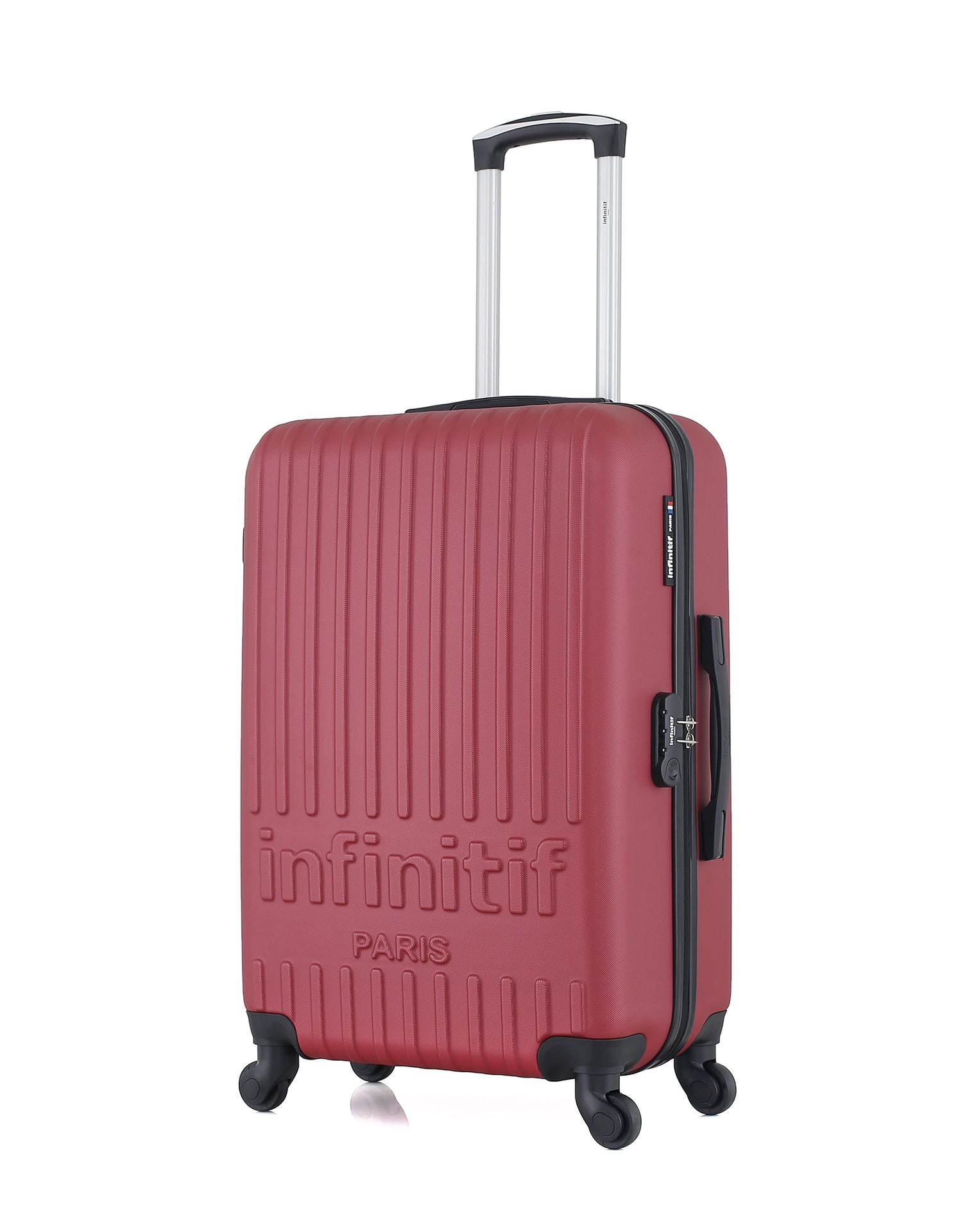 INFINITIF - Valise Weekend ABS ROMNY 4 Roues 65 cm