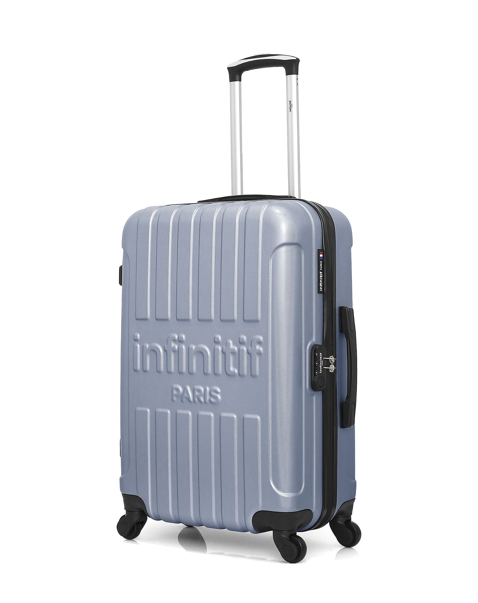 INFINITIF - Valise Weekend ABS LUTON 4 Roues 65 cm