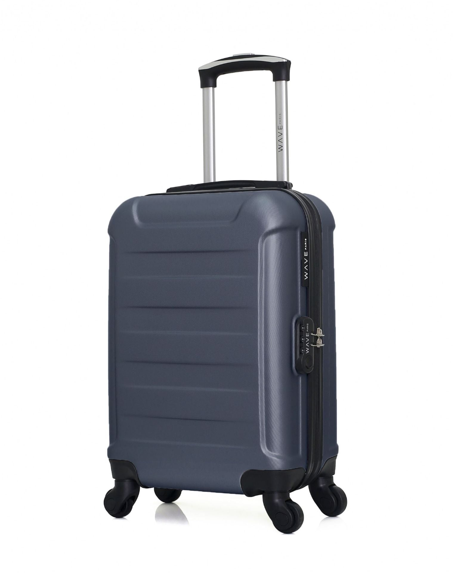 WAVE PARIS - Valise Cabine XS ABS ELBE-E 4 Roues 50 cm