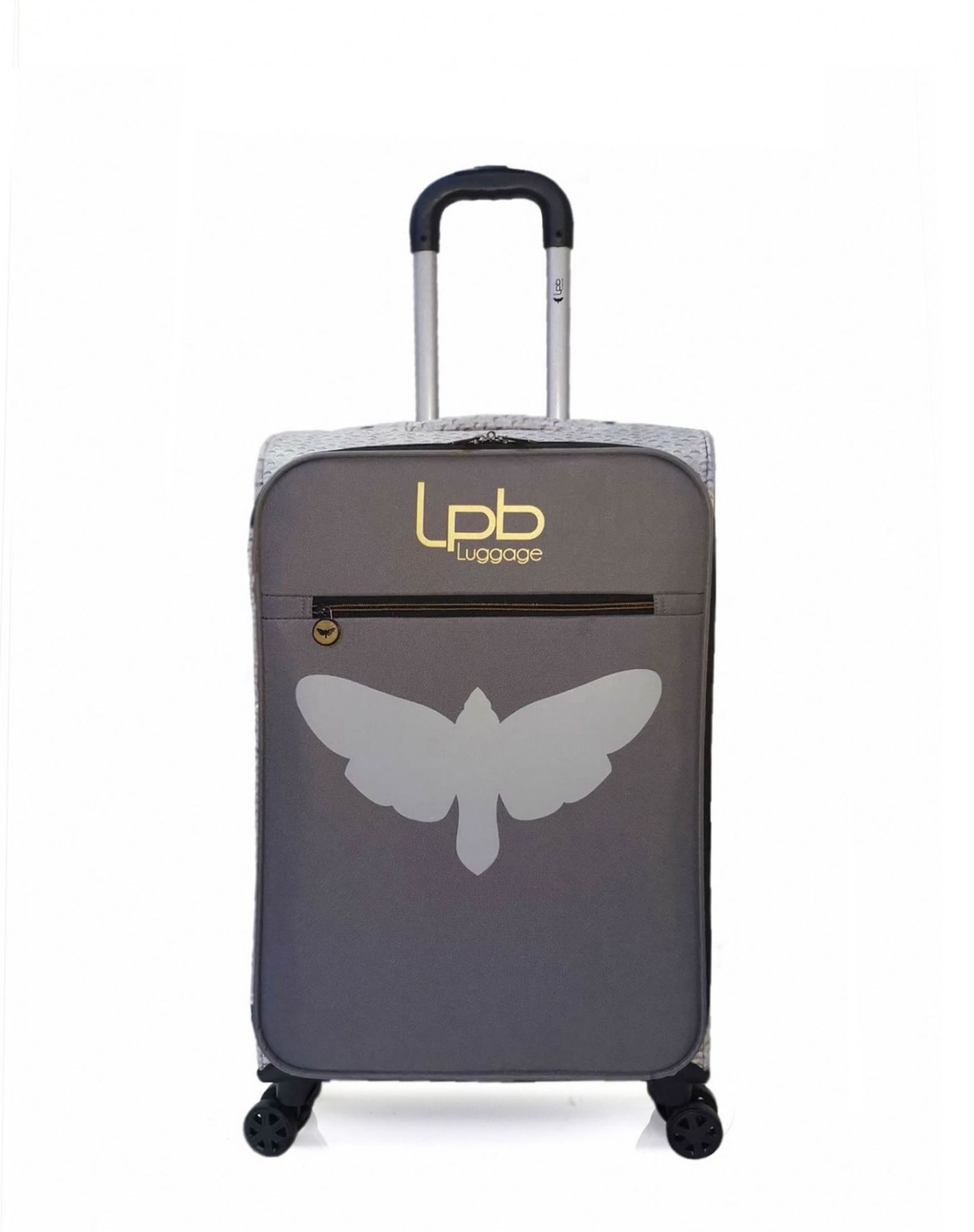 LPB - Valise Cabine POLYESTER CLARA 4 Roues 55 cm