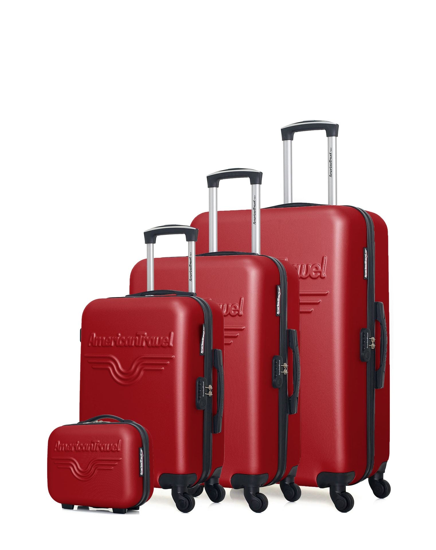 AMERICAN TRAVEL - Set de 4 Valises CHELSEA-C