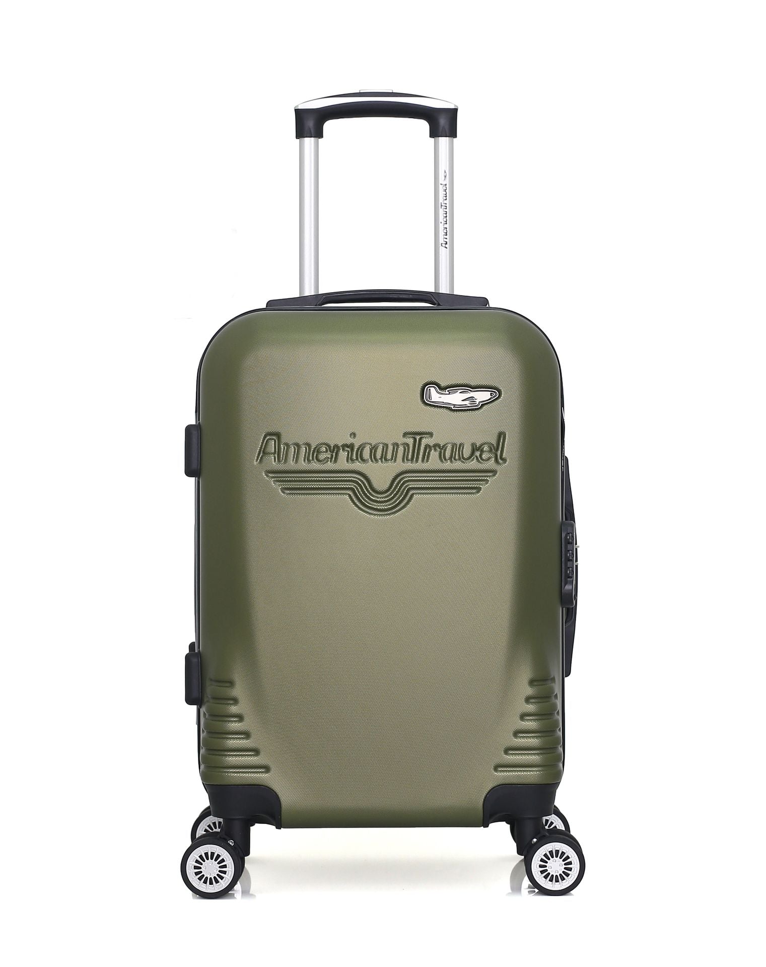 AMERICAN TRAVEL - VALISE CABINE ABS DC 4 ROUES 55 CM