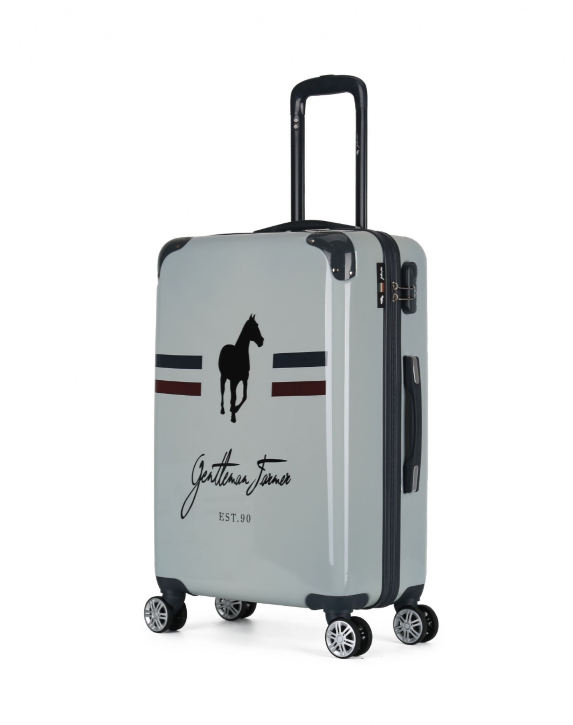 GENTLEMAN FARMER - Valise Weekend ABS/PC STUART 4 Roues 65 cm