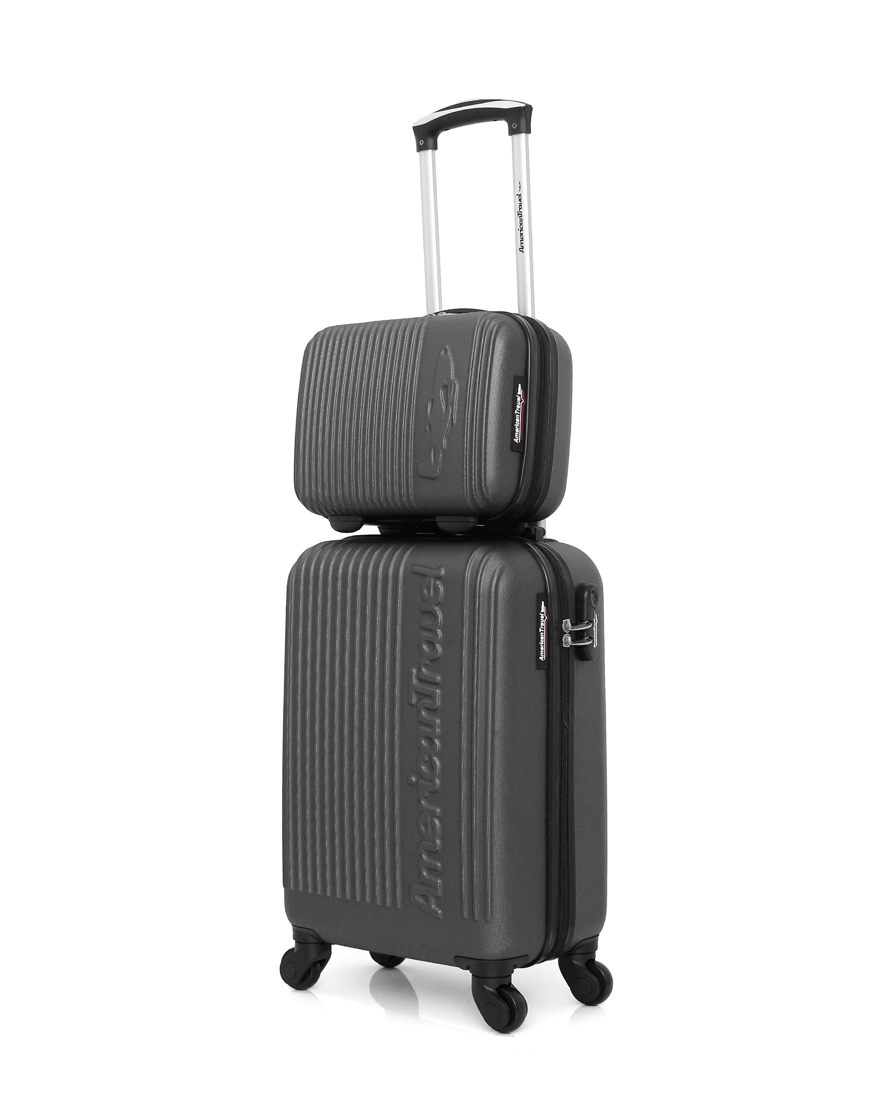 AMERICAN TRAVEL - SET DE 2 ABS NASHVILLE-H 4 Roues 50 cm