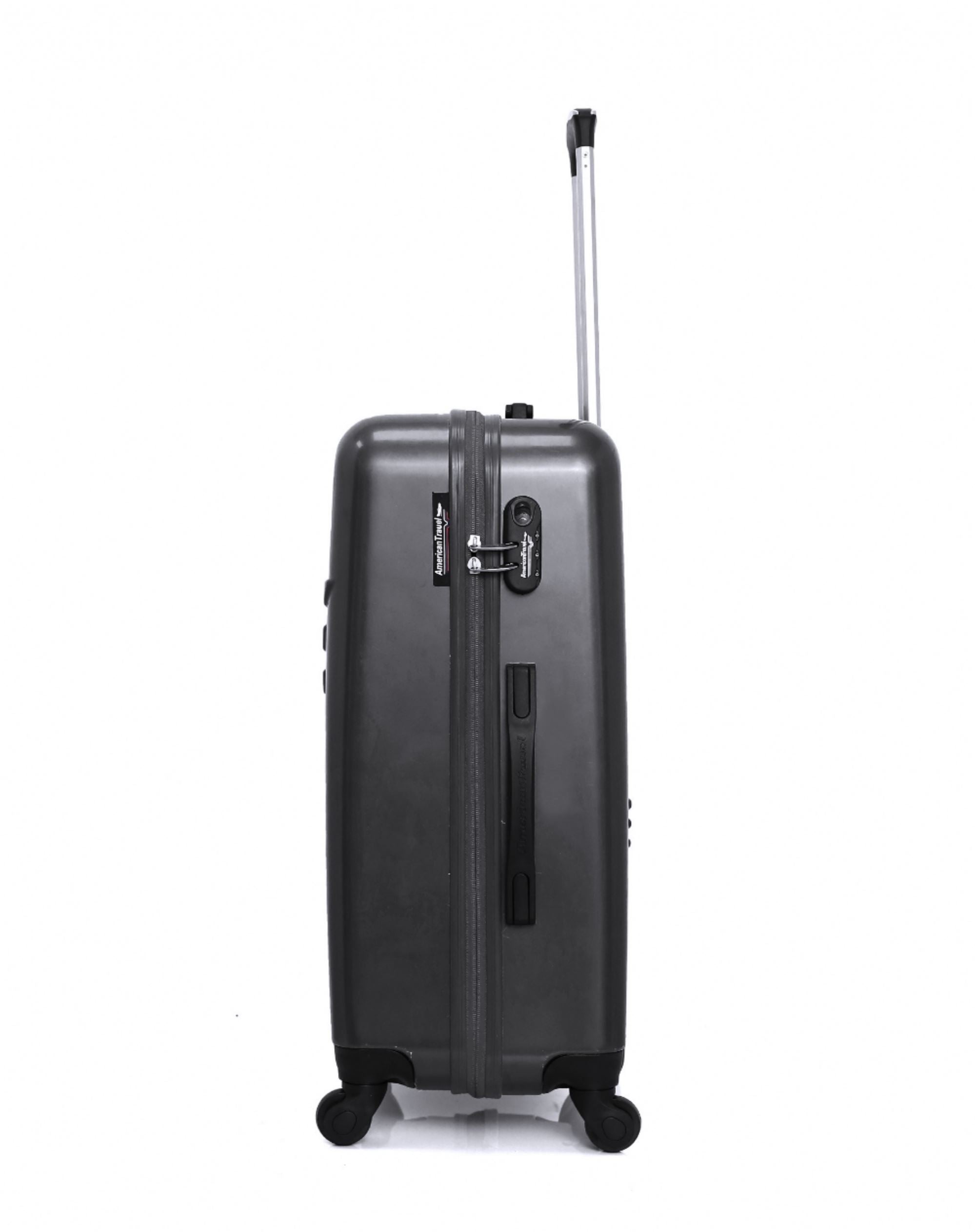 AMERICAN TRAVEL - Valise Weekend ABS/PC DETROIT 4 Roues 65 cm