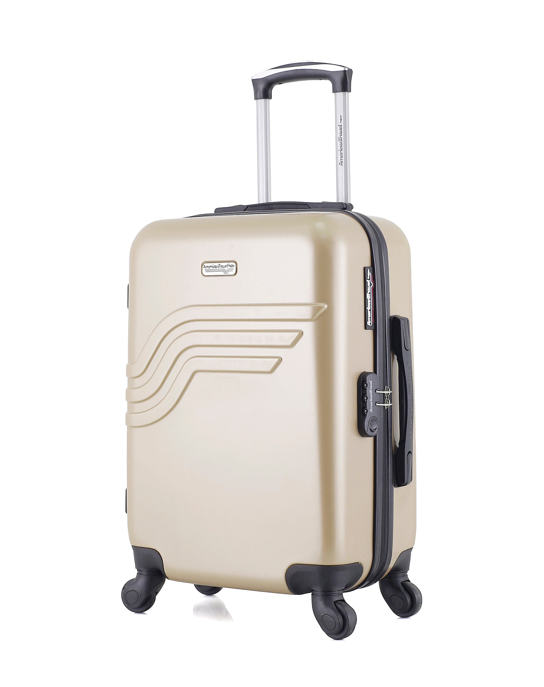 AMERICAN TRAVEL - Valise Cabine ABS/PC DETROIT 4 Roues 55 cm