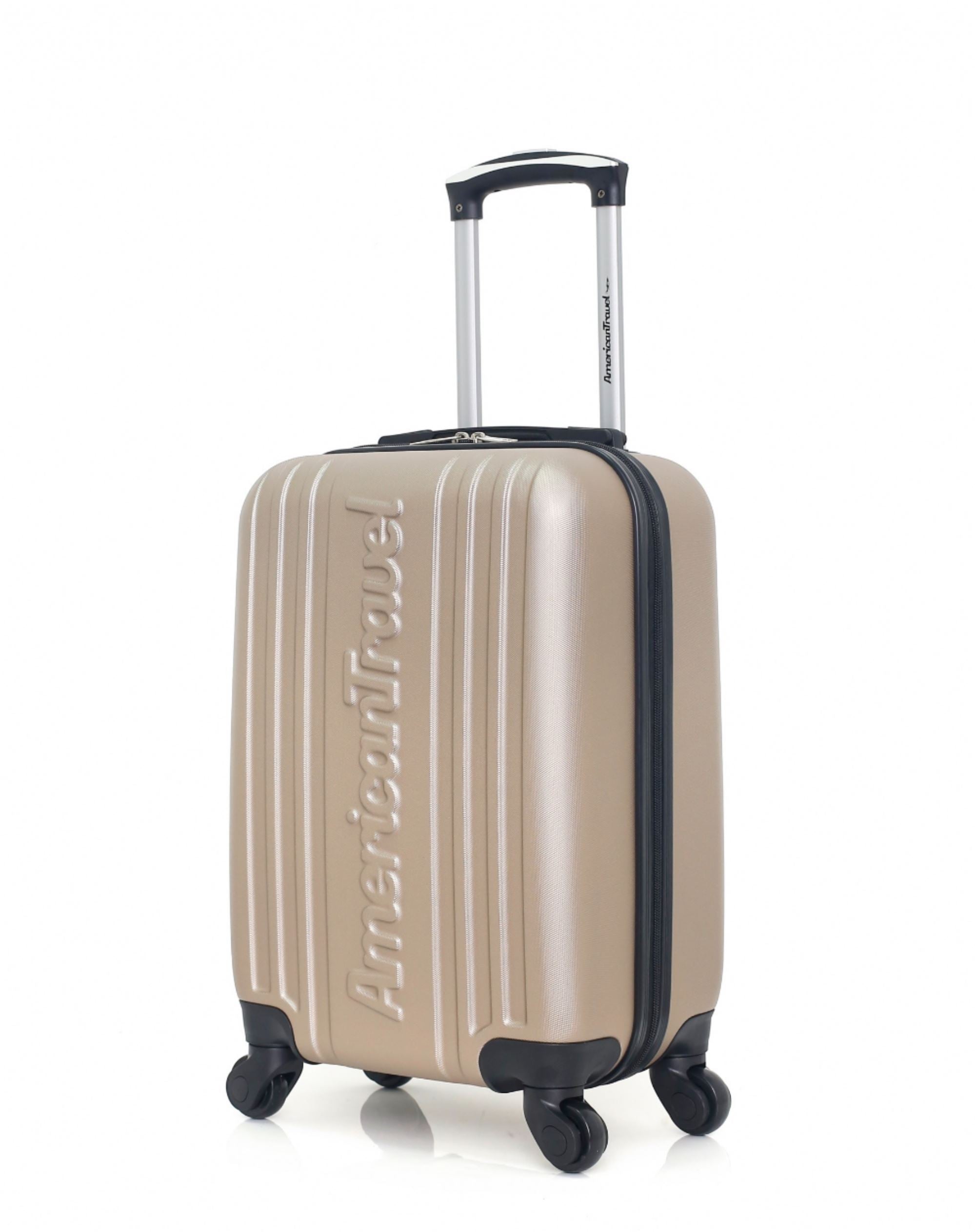 AMERICAN TRAVEL - Valise Cabine ABS SPRINGFIELD-E 4 Roues 50 cm