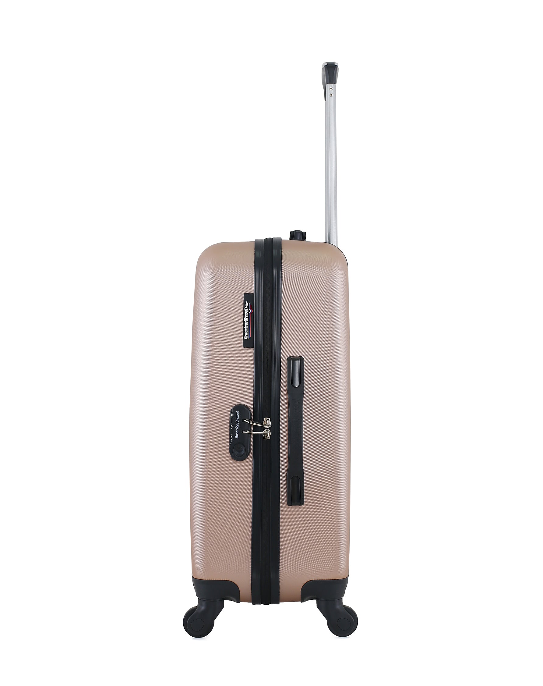 AMERICAN TRAVEL - Valise Weekend ABS SPRINGFIELD-A 4 Roues 60 cm