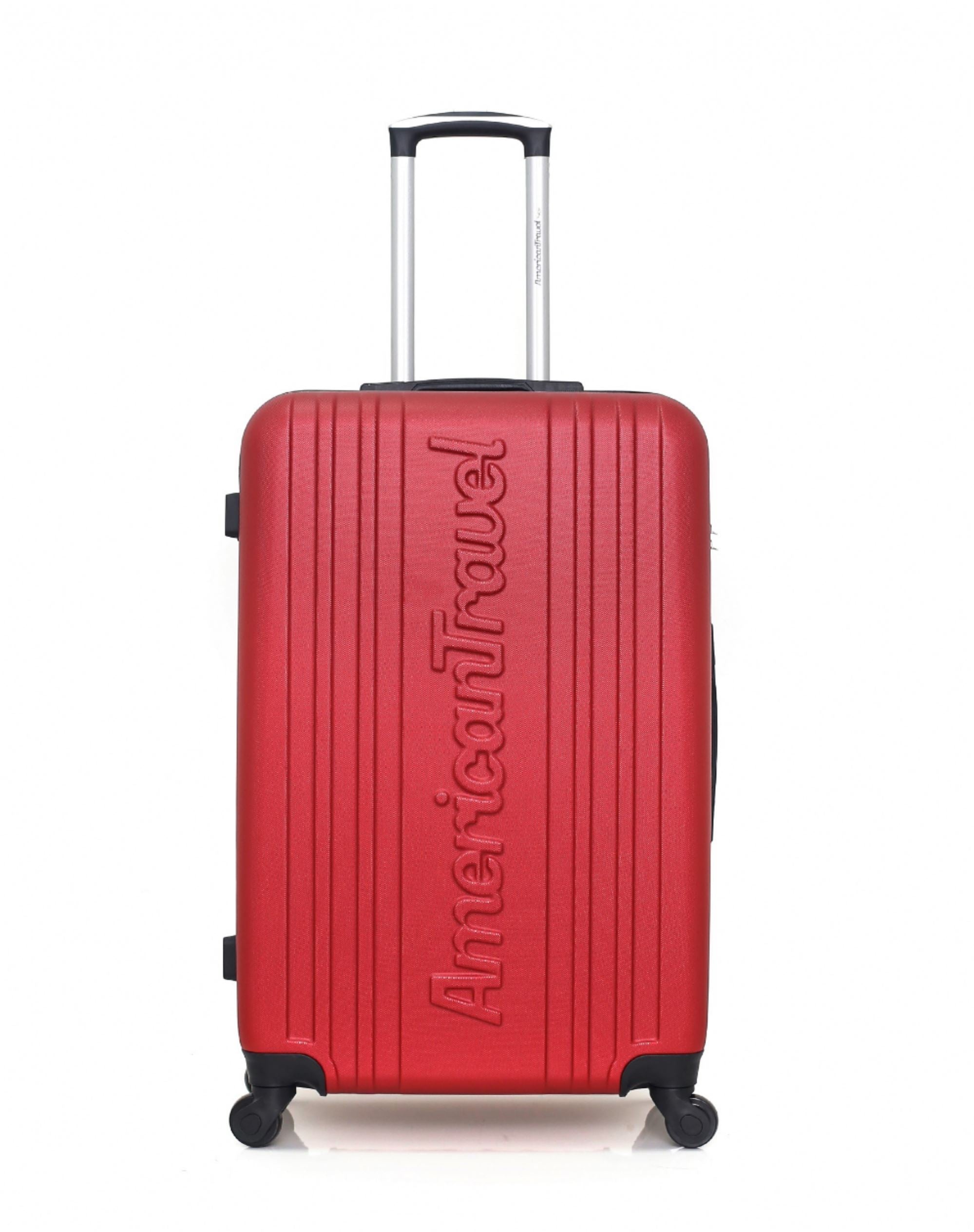 AMERICAN TRAVEL - Valise Grand Format ABS SPRINGFIELD-A 4 Roues 70 cm