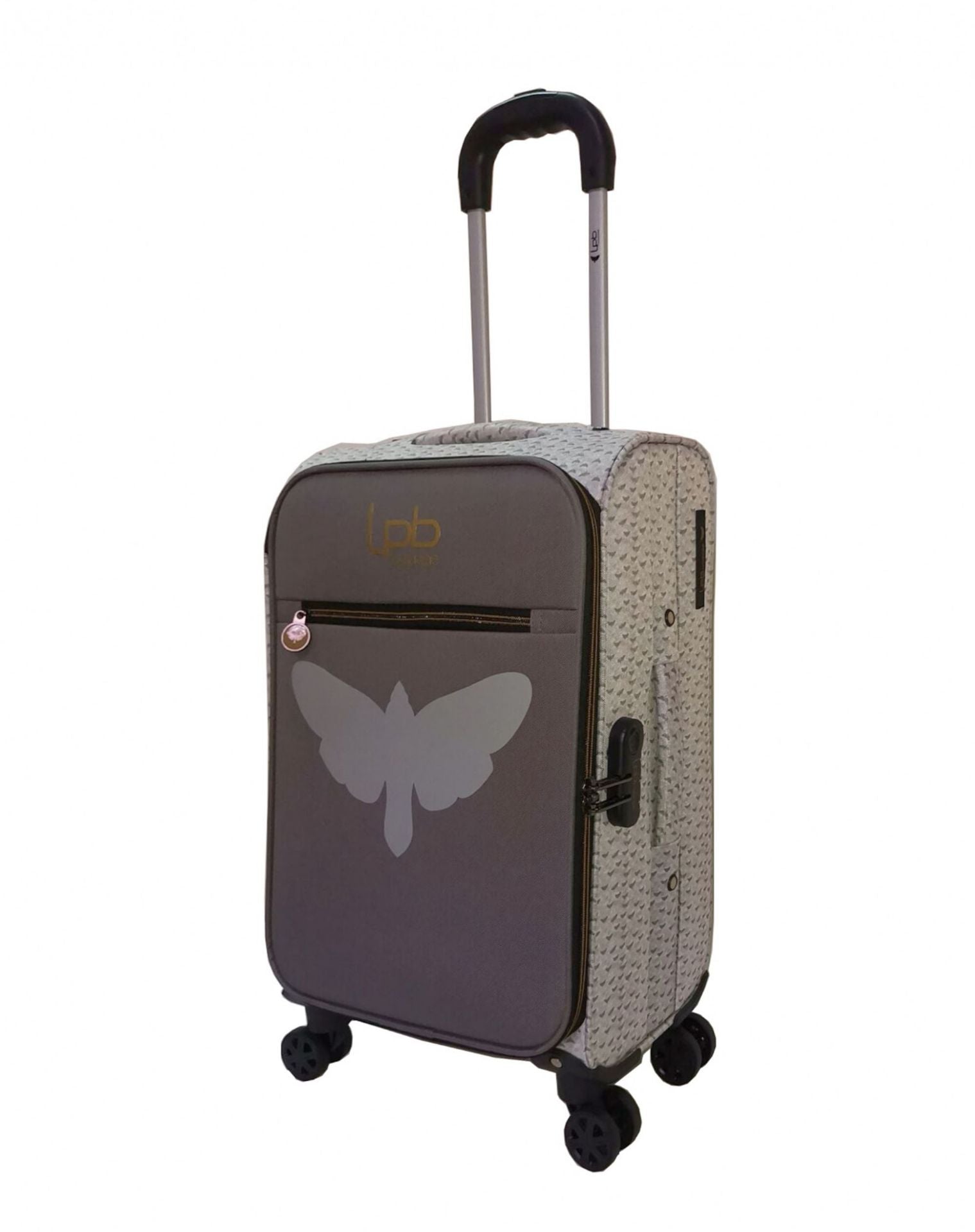 LPB - Valise Cabine POLYESTER CLARA 4 Roues 55 cm