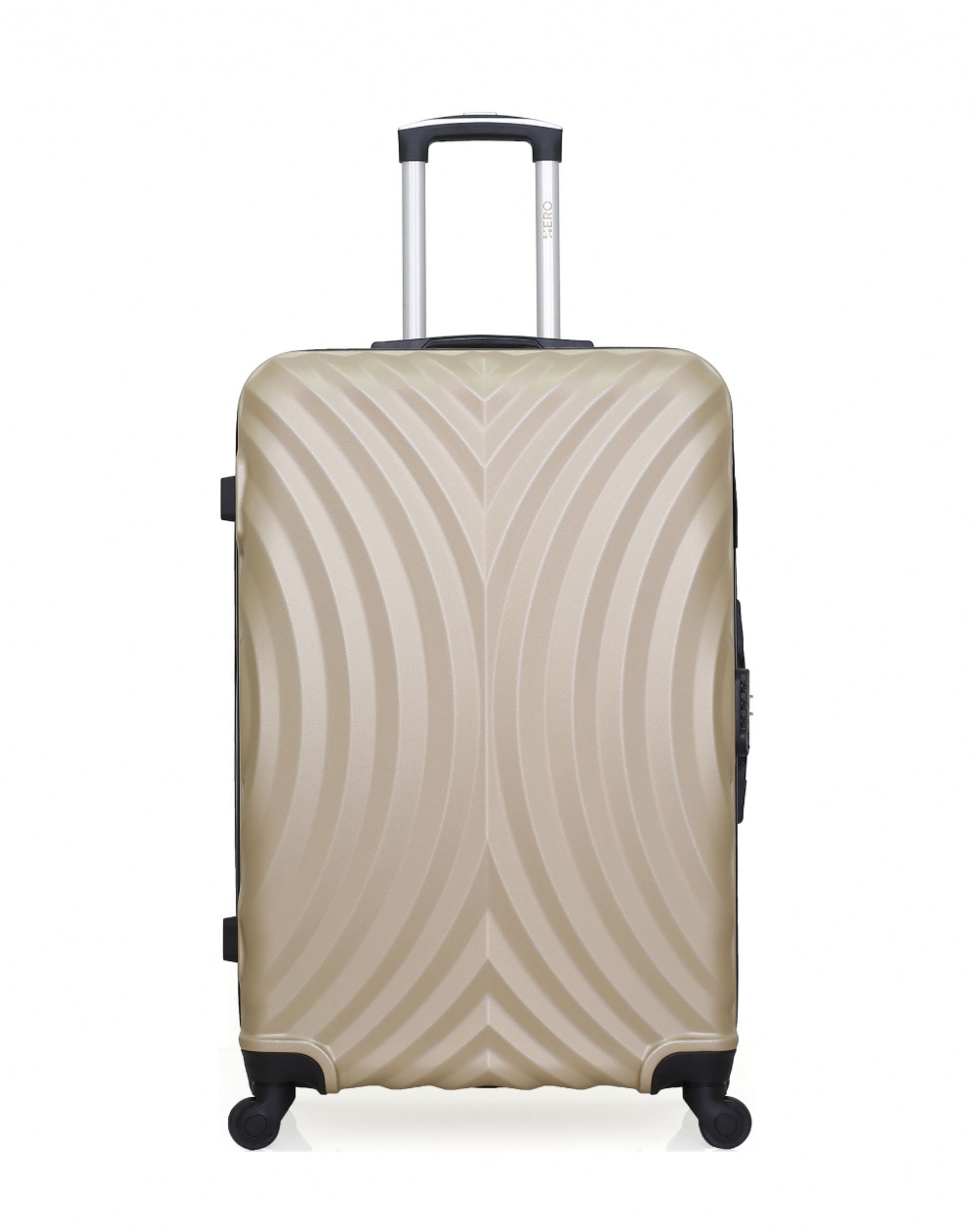 HERO - Valise Grand Format ABS LAGOS  75 cm 4 Roues