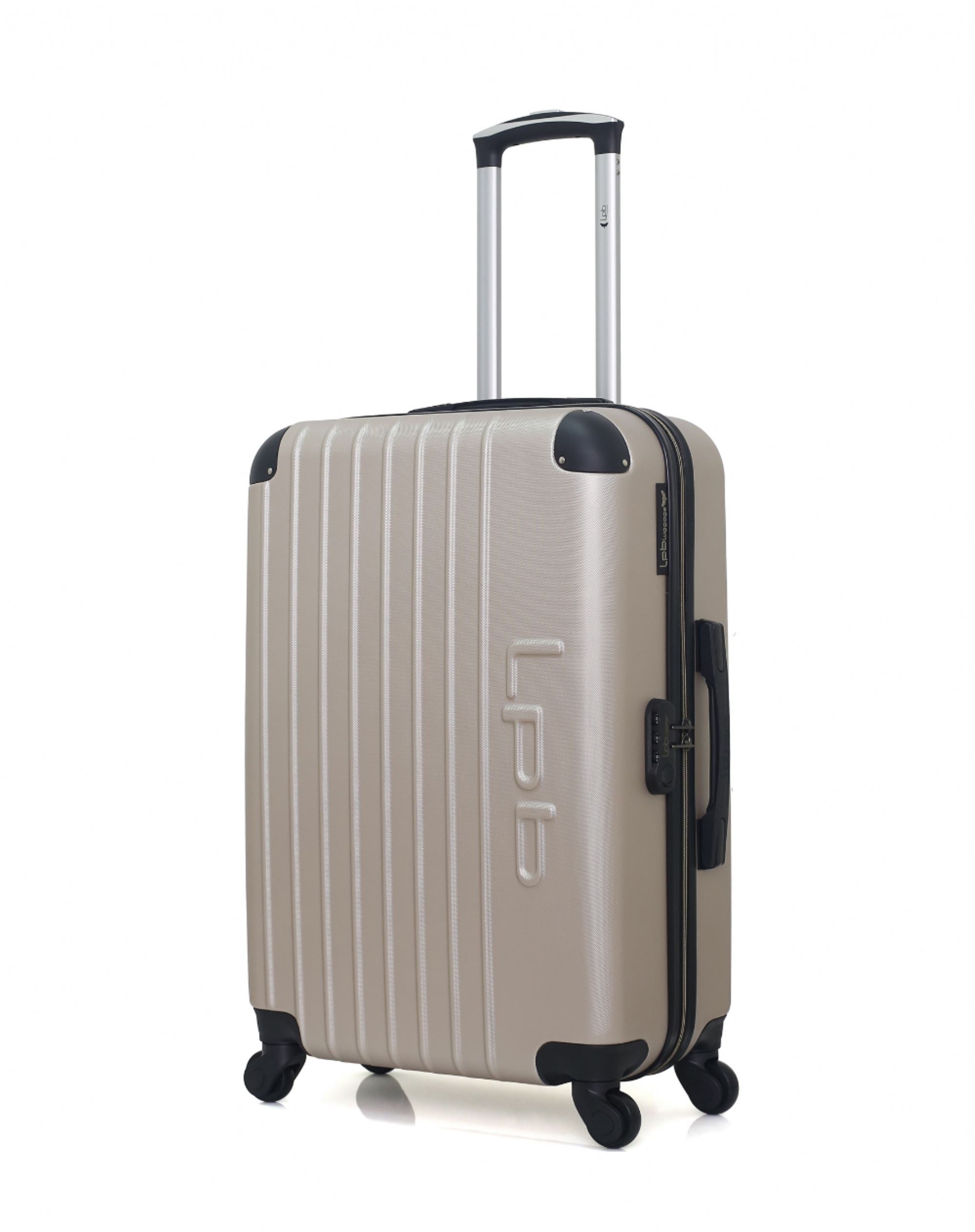 LPB - Valise Weekend ABS HAMBOURG 4 Roues 65 cm