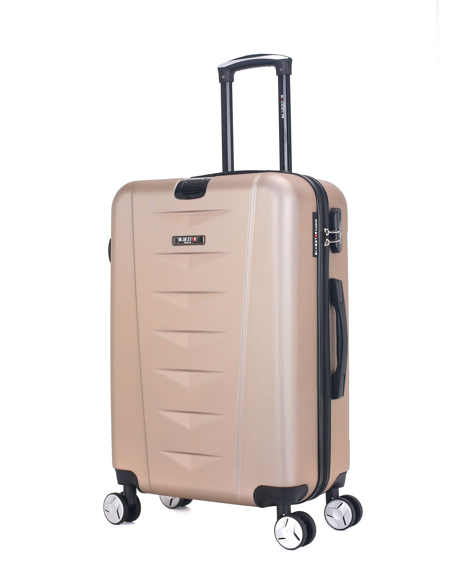 BLUESTAR - Valise Grand Format ABS AJACCIO 4 Roues 75 cm